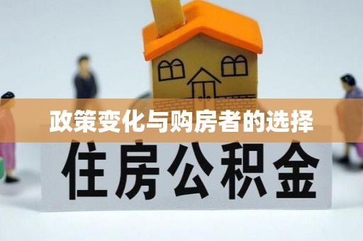 普宁政策变化与购房者的选择