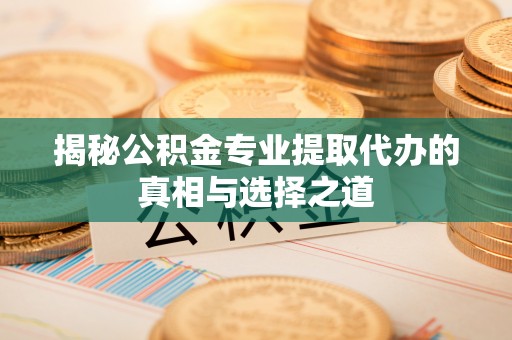 普宁揭秘公积金专业提取代办的真相与选择之道